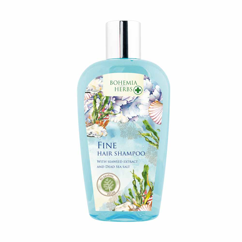 BH hair shampoo 250 ml with sea-grass extract and Dead Sea salt | Bohemia  