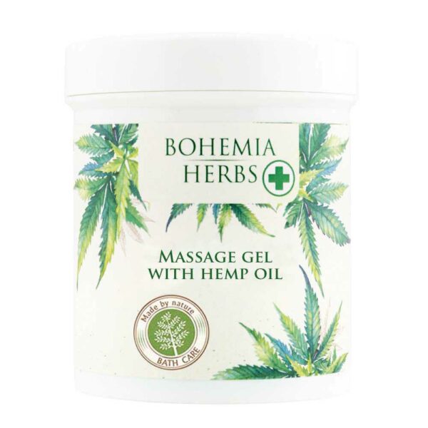 Massage gel with hemp seed oil 125 ml